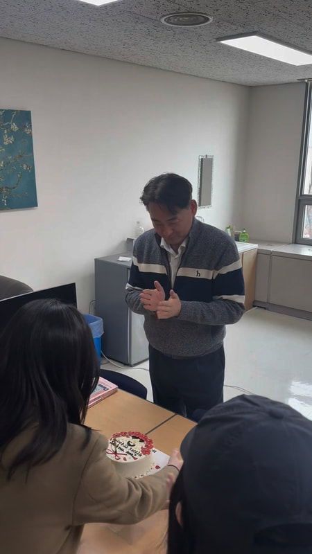 박선웅 교수님 생신 축하 파티